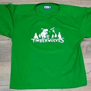 Timberwolves Oversized Basketball Jersey Number 18 (Green)